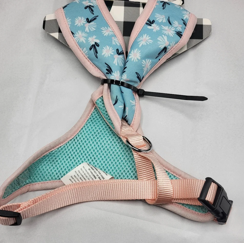 Dog harness -floral print